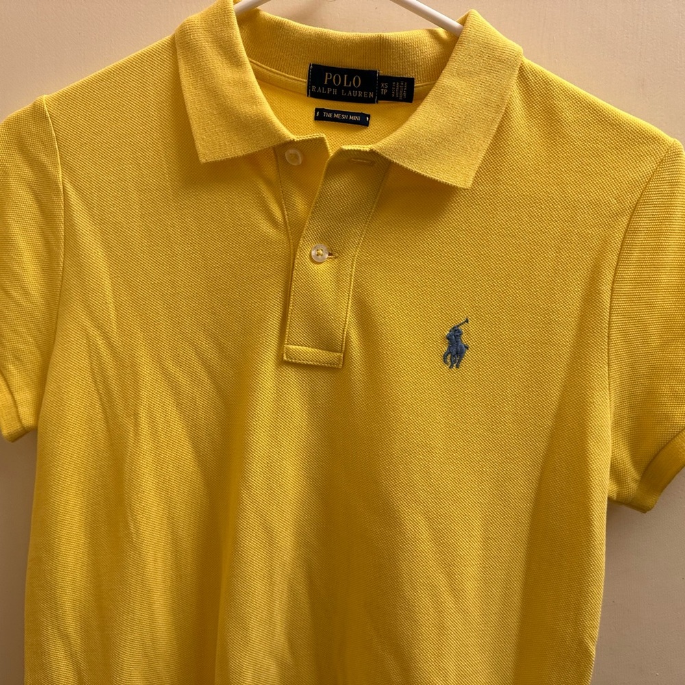 Polo Ralph Lauren Yellow Polo Shirt XS